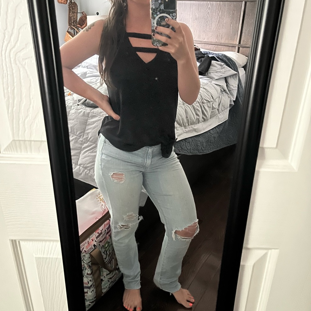 Express/Black Dress Tank